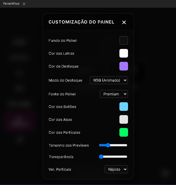 Painel Principal